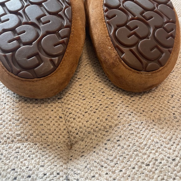 UGG Men's Tan Suede Loafers - Picture 7 of 9